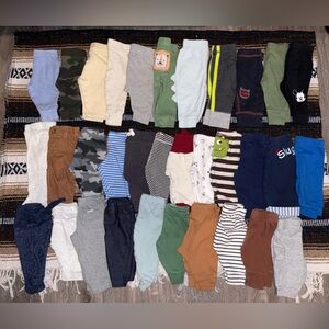 Assorted Baby Pants Collection NEWBORN